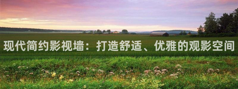 神马花花第七影院：现代简约影视墙：打造舒适、优雅的观影空间